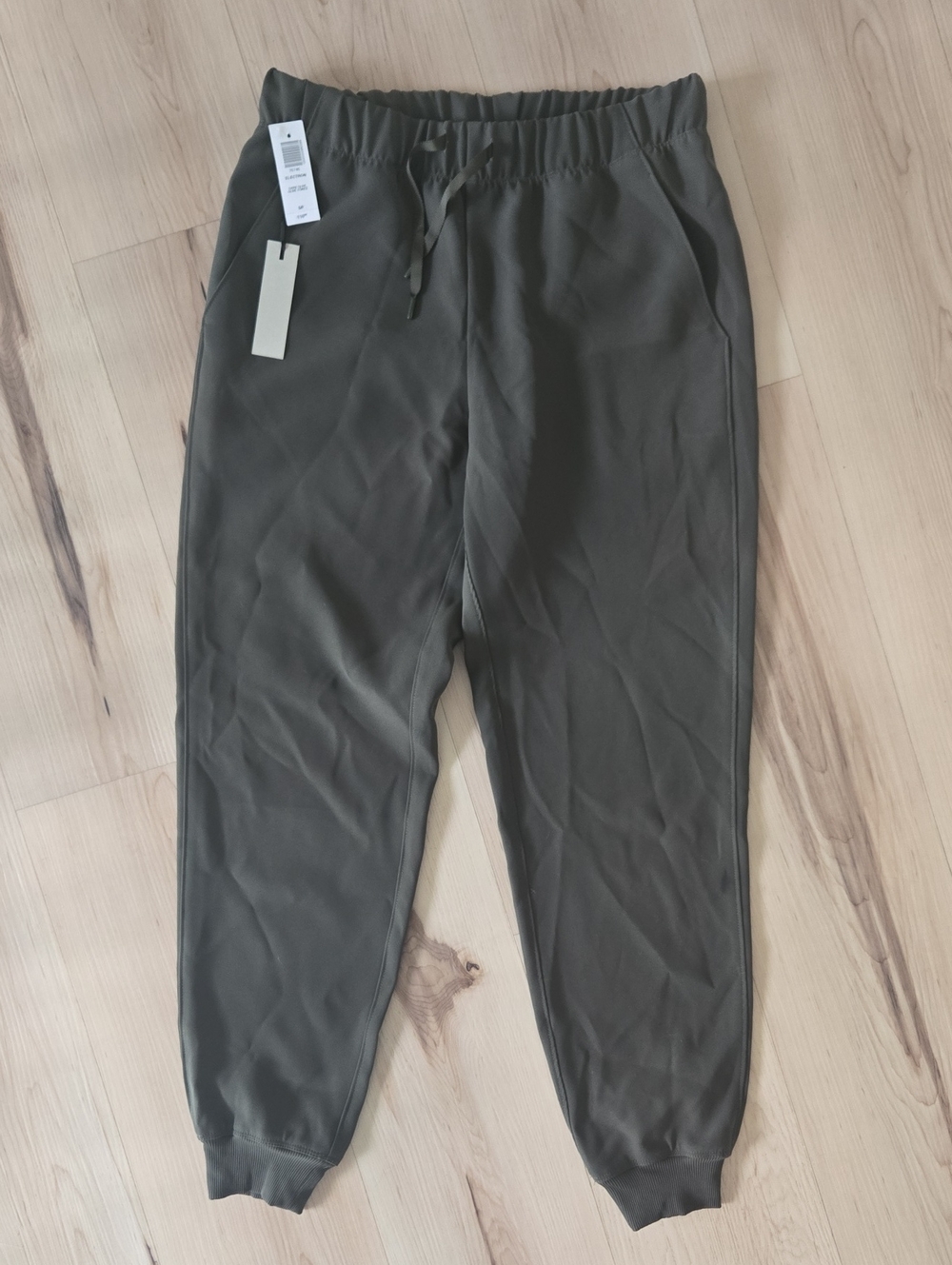 NWT The Group Babaton Electron Pants, Dark Olive, Size Small